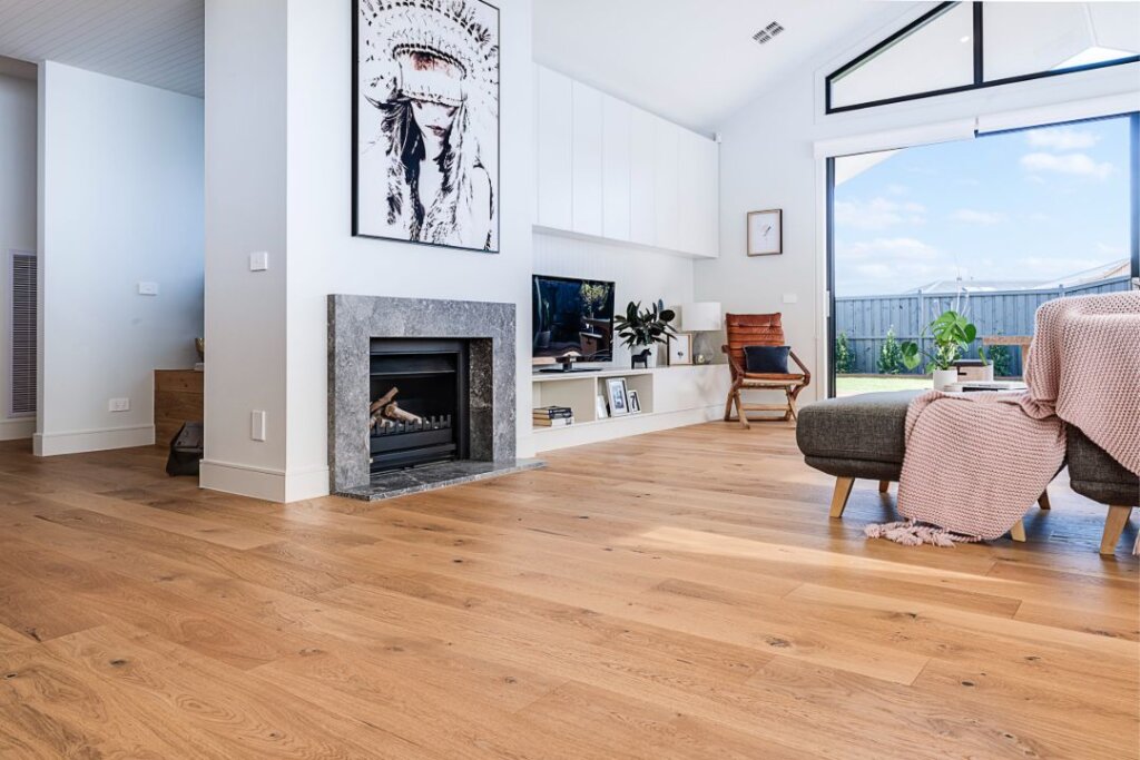 parquetry flooring in a Brisbane home