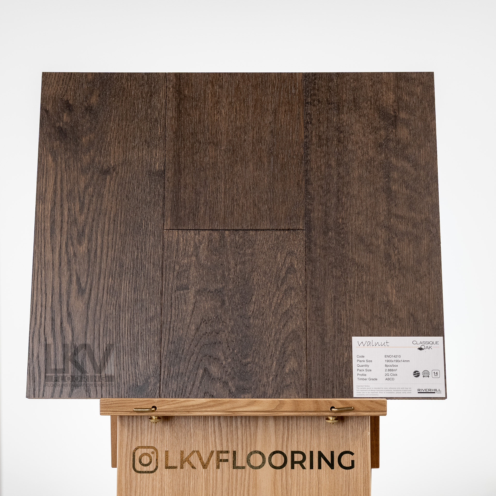 Classique Oak - Walnut - LKV Flooring | Showroom & Design